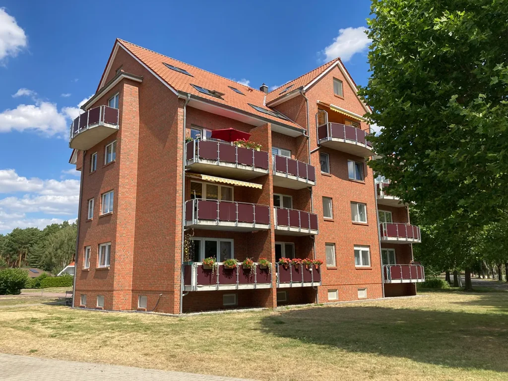 Außen-Ansicht von Eichenweg 1 im Seniorencampus Friedensau